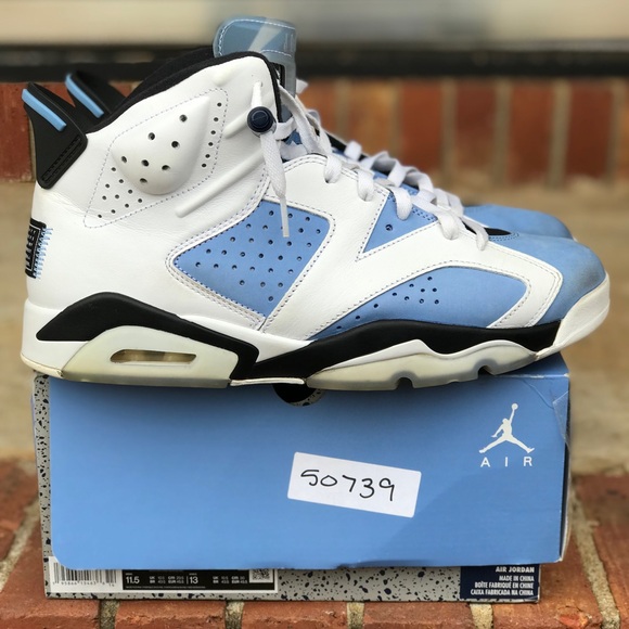 jordan 6 unc size 12